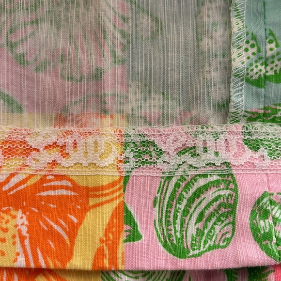 Lilly Pulitzer Vintage Multicolored Shell Designs Sheath‎ Dress Size 6 - Picture 6 of 10